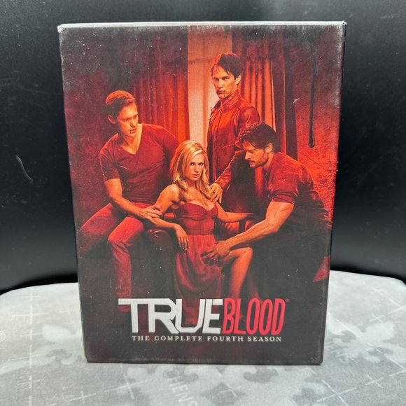 True Blood DVD The Complete Series Season 4 Horror Thriller Vampire Box Set - Picture 1 of 14